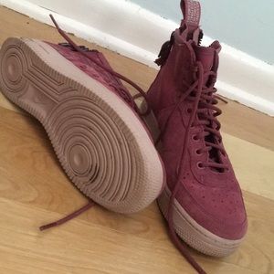 Purple Nike Air Force 1